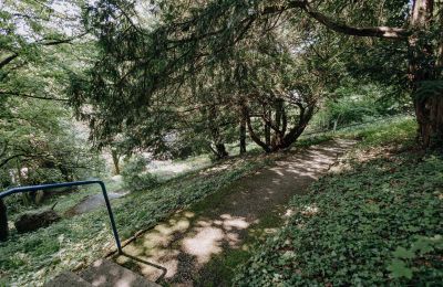 Historische Villa kaufen Schwäbisch Gmünd, Baden-Württemberg, Fußweg zum Haus