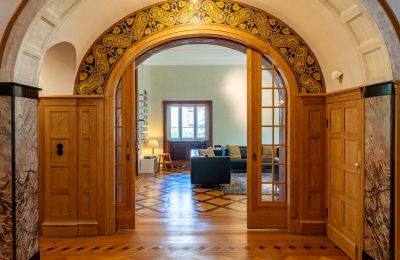 Historische Villa kaufen Berlin, Matterhornstrasse  82, Detailansicht I  Halle I Wohnzimmer