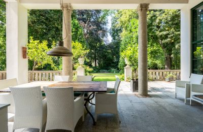 Historische Villa erwerben Berlin, Matterhornstrasse  82, Terrasse