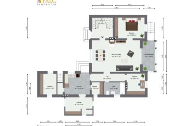 Proprietà Wendisch Rietz, Pianta del piano 2