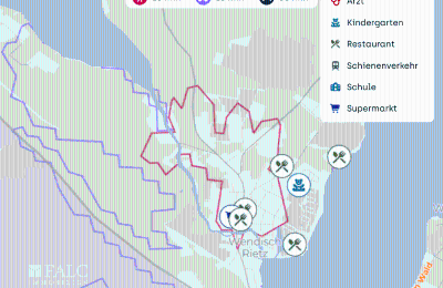 Villa storica in vendita 15864 Wendisch Rietz, Brandeburgo, Lageplan