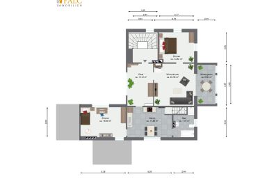 Proprietà Wendisch Rietz, Pianta del piano 4