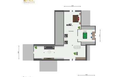 Proprietà Wendisch Rietz, Pianta del piano 1