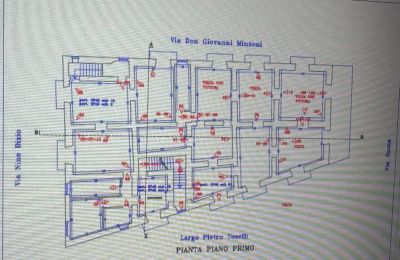 Immobilie Palma di Montechiaro, Grundriss 1