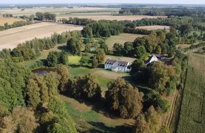 Manoir à vendre Mołomotki-Dwór, Mazovie, Widok z góry 