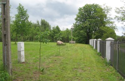 Manoir à vendre Mołomotki-Dwór, Mazovie, ogrodzenie