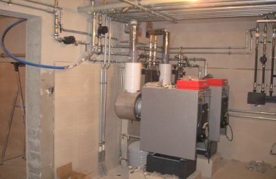 Manoir à vendre Mołomotki-Dwór, Mazovie, kotłownia