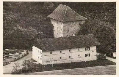 Turm erwerben 87634 Obergünzburg, Kaufbeurer Str. 34, Bayern, Altes Bild von den 80 er Jahre