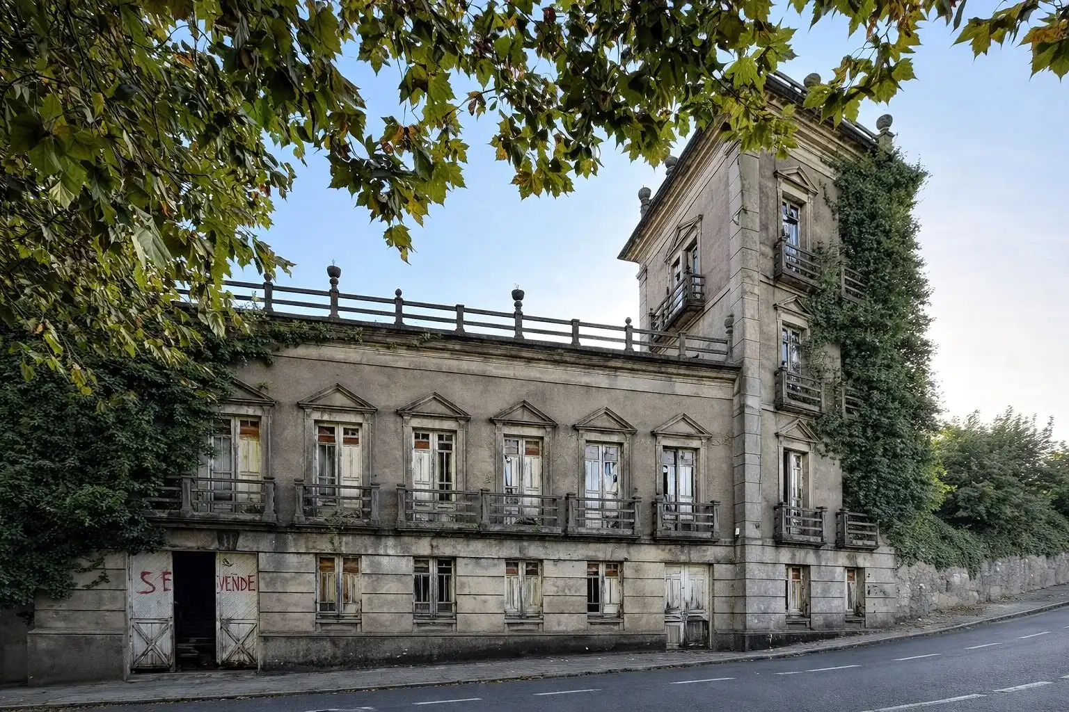 Fotos Historischer Gebäudekomplex in der Bucht von Ferrol - Renovationsobjekt