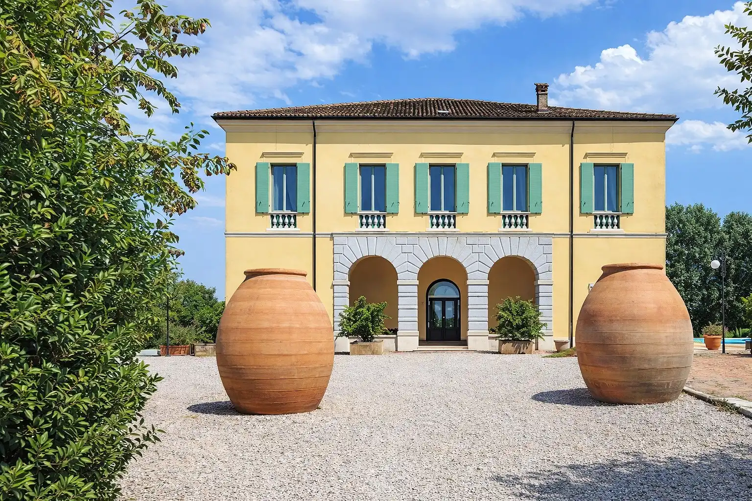 Fotos Renaissance-Villa von Giulio Romano im Parco del Mincio