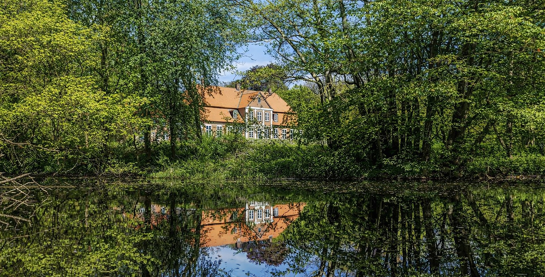 Immagini Villa barocca tra il Mare del Nord e il Mar Baltico, vicino a Amburgo e Copenaghen