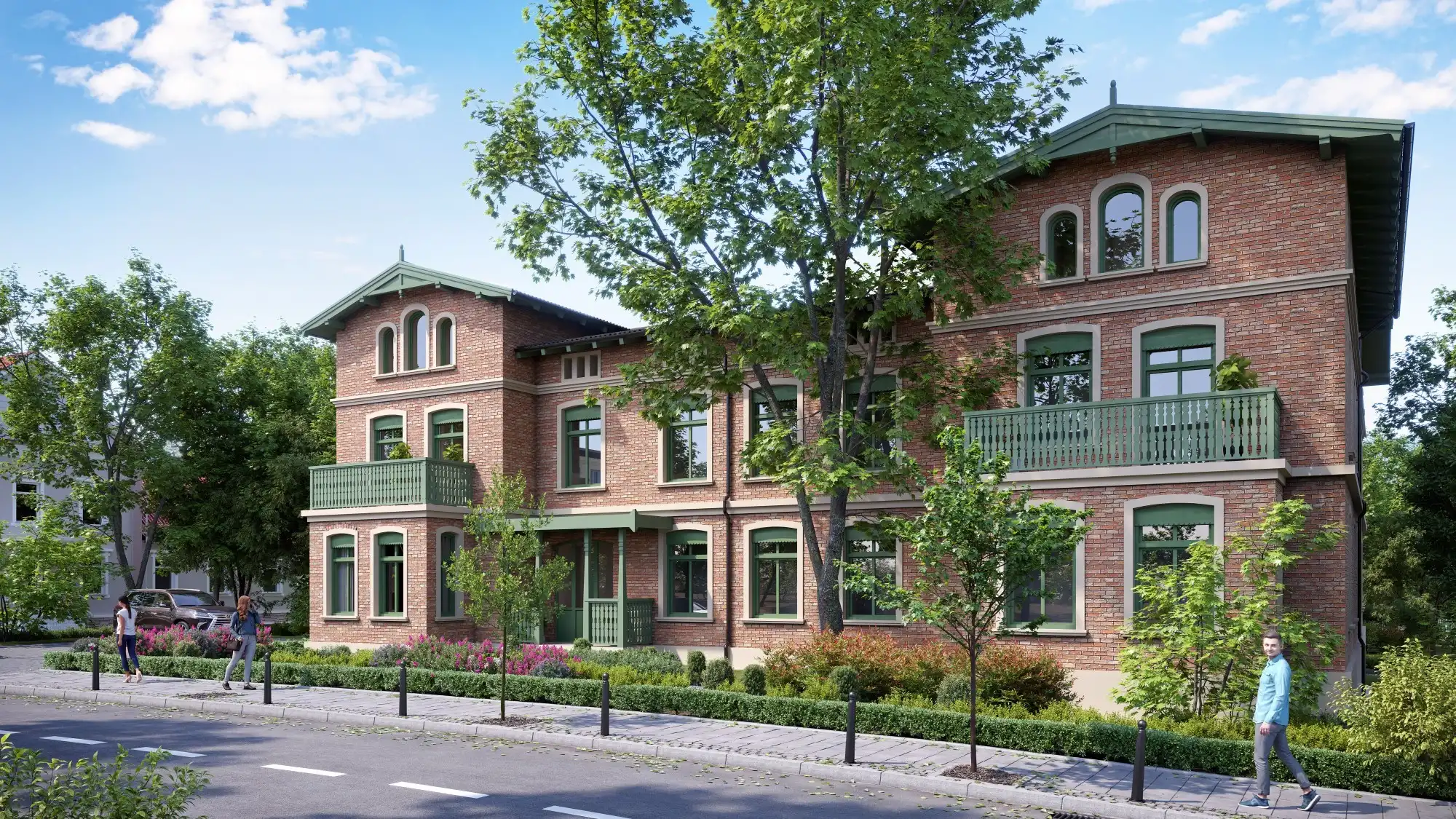 Fotos Investment Sopot: Revitalisierung Villa Meeresstern | 46 Apartments