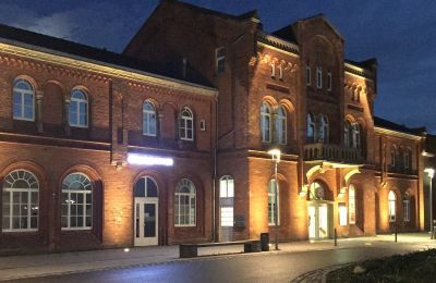 Propriété historique à vendre 49356 Diepholz, Am Bahnhof  1, Basse-Saxe, Bahnhof bei Nacht 2025