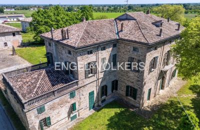 Historische Villa erwerben Montechiarugolo, Emilia-Romagna, Drohnenfoto