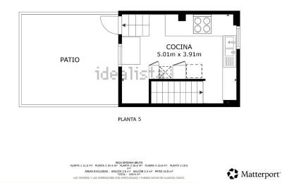 Propriété Ontinyent, Plan d'étage 5