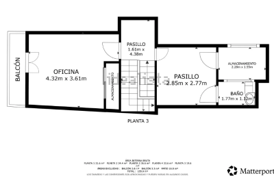 Propriété Ontinyent, Plan d'étage 3