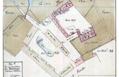 Burg kaufen 16259 Bad Freienwalde (Oder), Brandenburg, Lageplan von 1795
