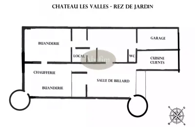 Propriété La Roche-Posay, Plan d'étage 4