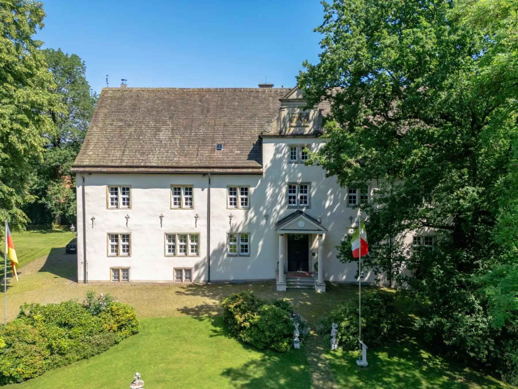 Fotos Schloss zwischen Hannover und Bielefeld, Nähe Teutoburger Wald