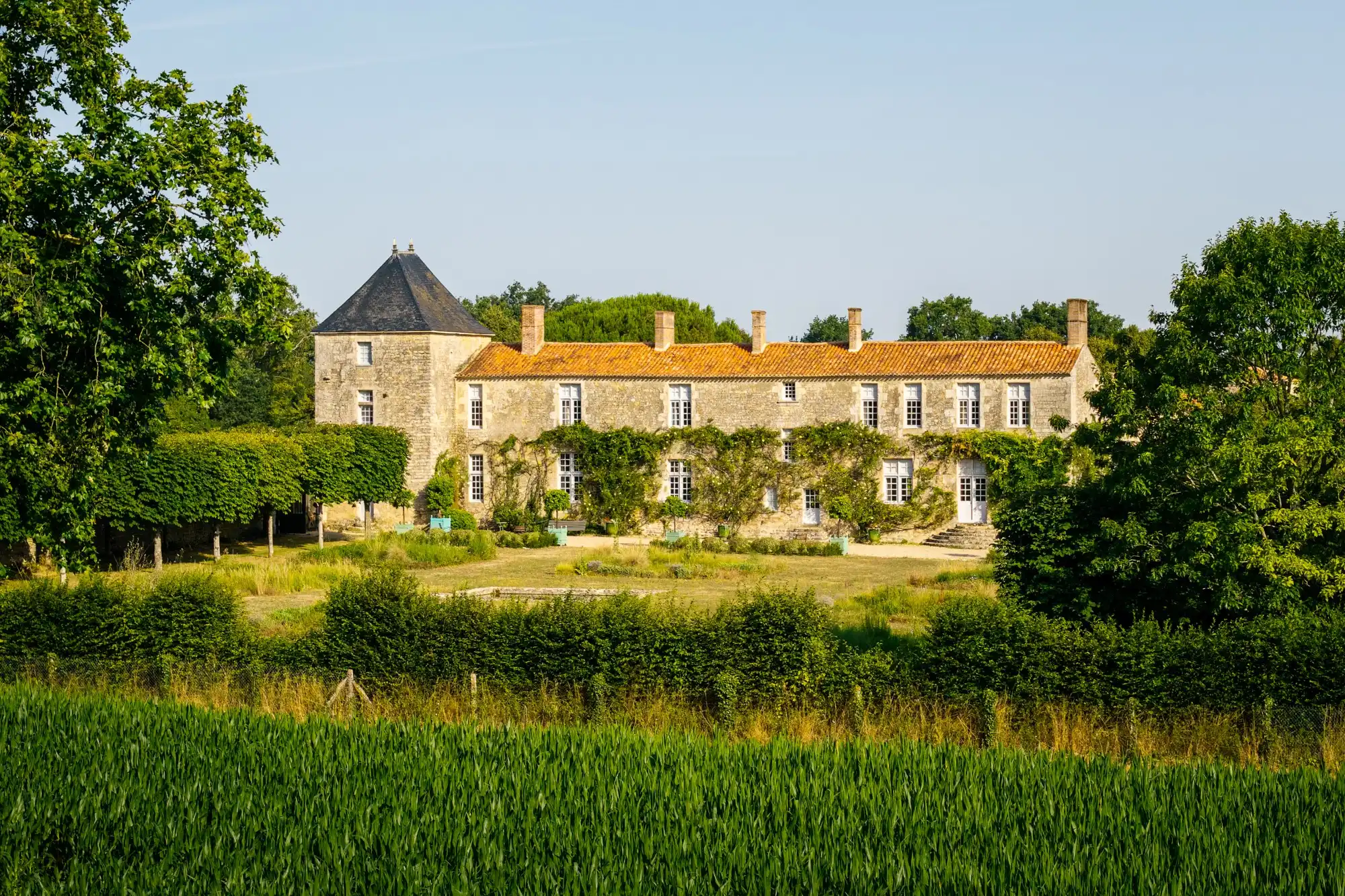 Fotos Domäne mit herrschaftlicher Residenz und Gartenanlage im Loire-Tal