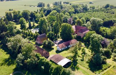 Château médiéval à vendre 18513 Glewitz, Turow 19, Mecklembourg-Poméranie-Occidentale, Übersicht von Nord-Ost
