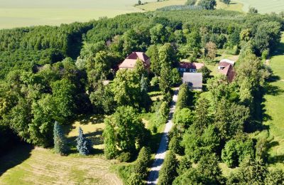 Château médiéval à vendre 18513 Glewitz, Turow 19, Mecklembourg-Poméranie-Occidentale, Übersicht von Süden 