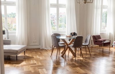 Luxus-Altbauwohnung kaufen Budapest, Ungarn, Esszimmer 