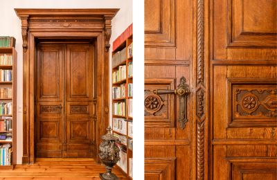 Villa storica in vendita Berlin, Berlino, Details Bibliothek