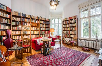 Villa storica in vendita Berlin, Berlino, Bibliothek