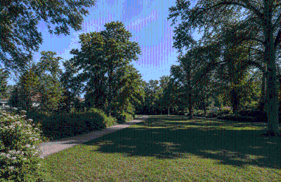 Villa storica in vendita Berlin, Berlino, Blick in den Erlenbusch-Park