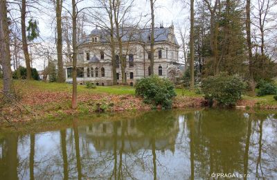 Historische Villa kaufen Ústecký kraj:  Garten