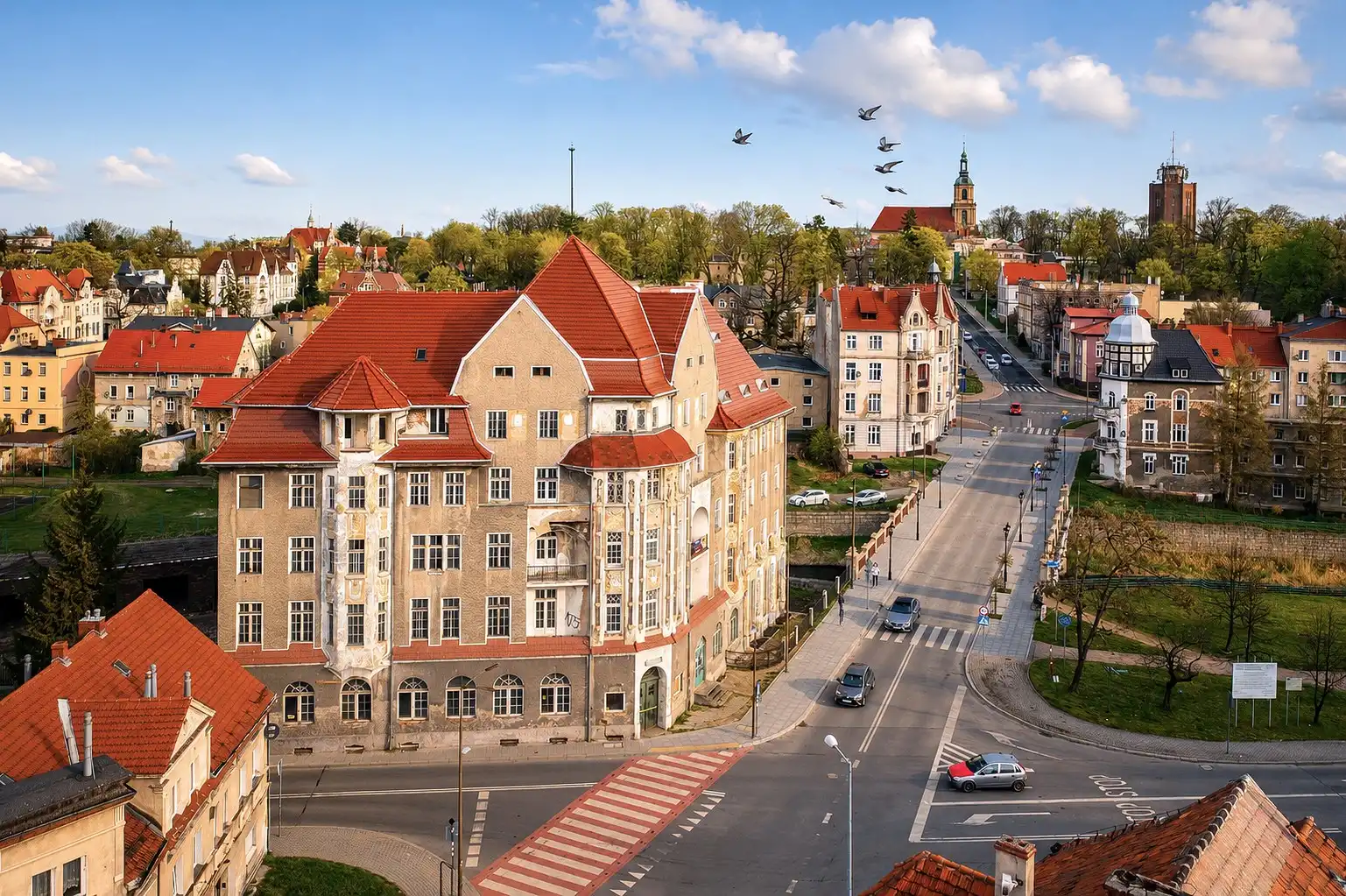 Fotos Historisches Hotel- und Wohngebäude in Dzierżoniów (Polen)