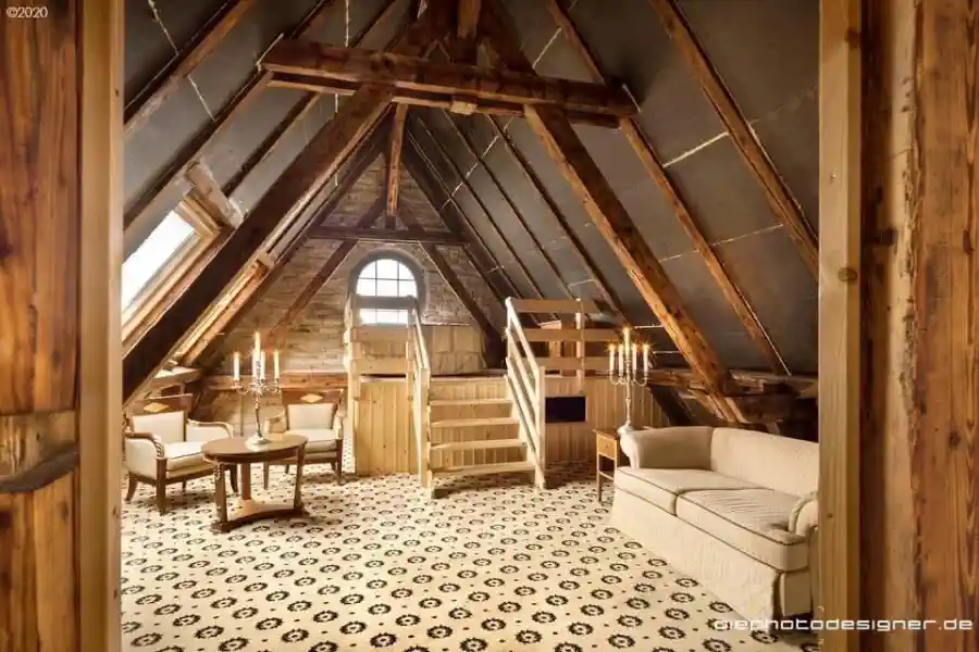 Schloss Beesenstedt, Dachboden