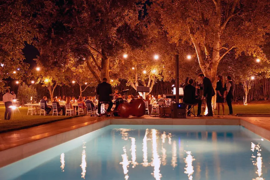 Event auf der Masseria Del Saliceto, Martina Franca, Apulien
