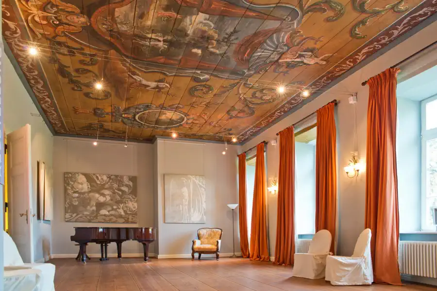 Ballsall Gutshaus Ludorf, Deckenmalerei