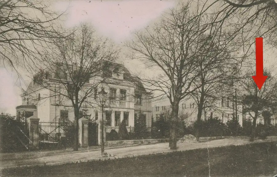 Villa in Koszalin, Danziger Straße 51, Historische Ansicht