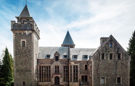 Lavacherie, Chateau du Celly - Château du Celly, Provinz Luxembourg (erbaut in den 30er Jahren)