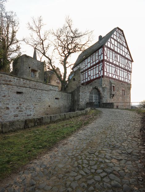 Schweinsberg, Burg Schweinsberg - Burg Schweinsberg Hessen