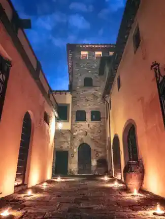 Castello Belletti - Refugium mit Park in der nördlichen Toskana im Mugello, Italien