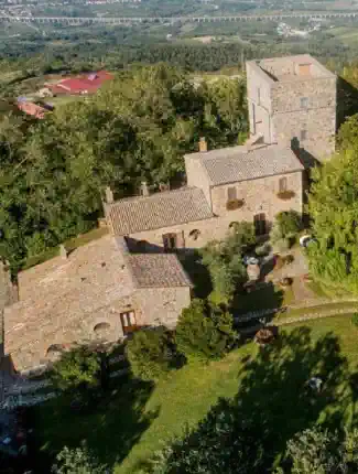 Historisches Anwesen bei Cortona mit Weitblick, Italien