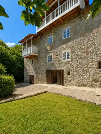 Steinhaus in Pantón mit 4.000 m² Grundstück, Ribeira Sacra, O Barrio, Galizien