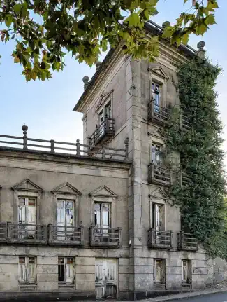 Torre de Borrás - Ehemaliges Sanatorium nahe Ferrol, A Coruña, Galizien