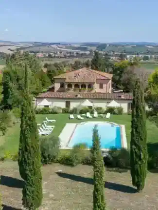 Villa Carole - Toskanisches 30-Hektar-Landgut bei Siena, Monteroni d'Arbia, Toskana