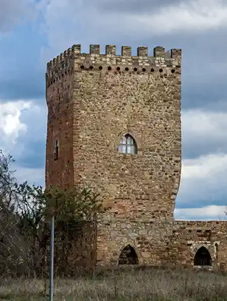 Turm aus dem 12. Jahrhundert - Spanisches Kulturerbe mit 7 Hektar Land, Alcaraz, Kastilien-La Mancha