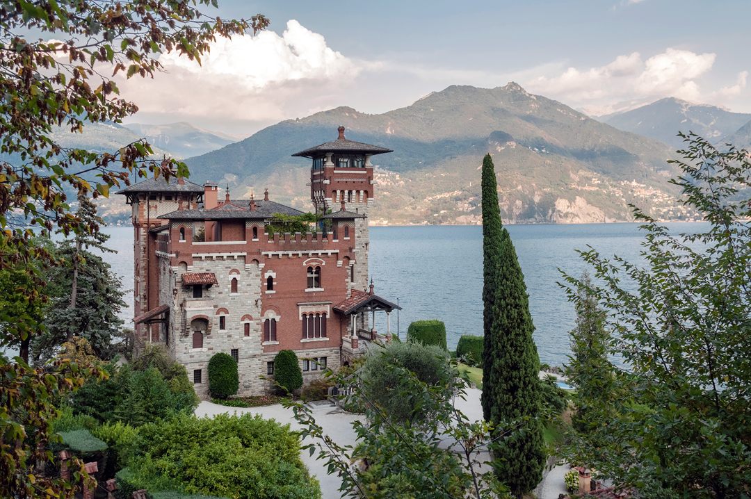 Villa La Gaeta, Blick auf den Comer See